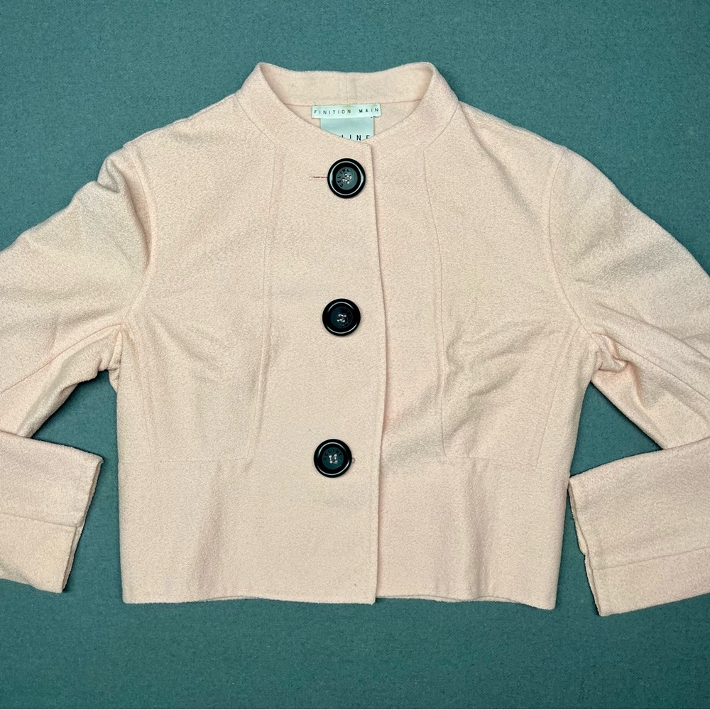 Celine Blush Wool Blend Jacket